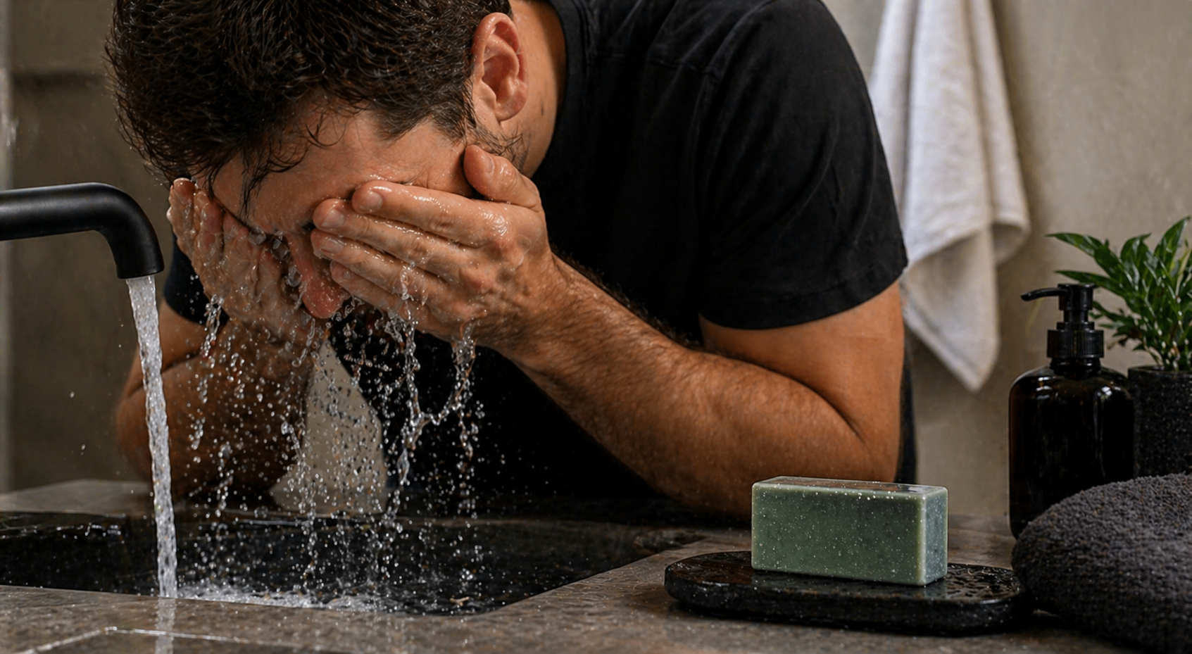 סבון פנים לגברים: למה העור מתייבש אחרי שטיפה ואיך לבחור סבון שלא מייבש