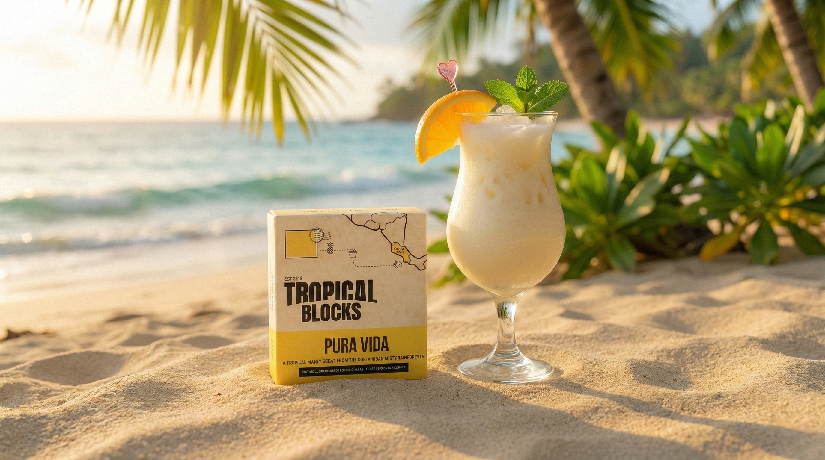 גן עדן טרופי בכוס. הסיפור של הפינה קולדה ואיך היא מצאה את דרכה לאחד הסבונים הכי נדירים שלנו